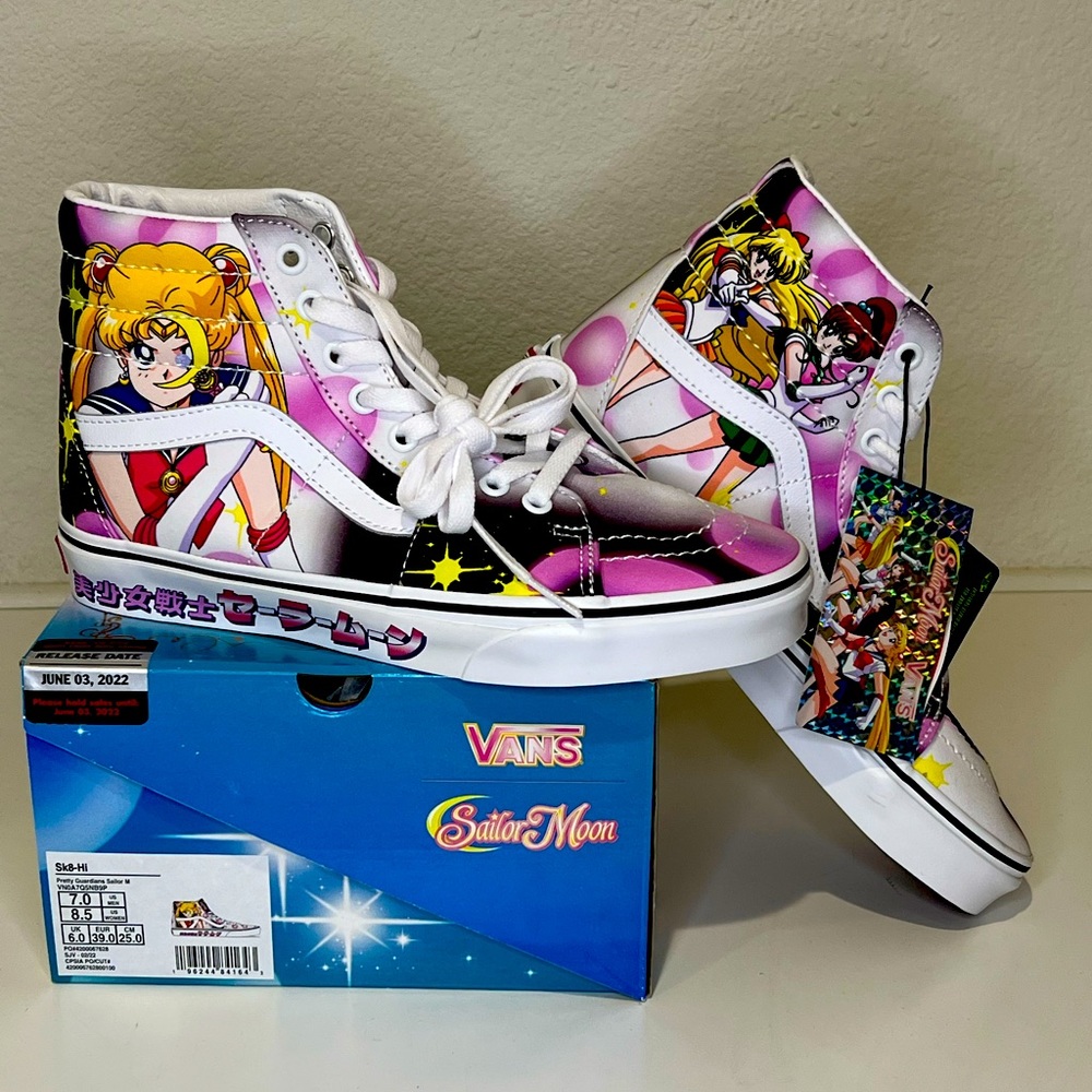 Vans Sailor Moon Collection Size 8.5